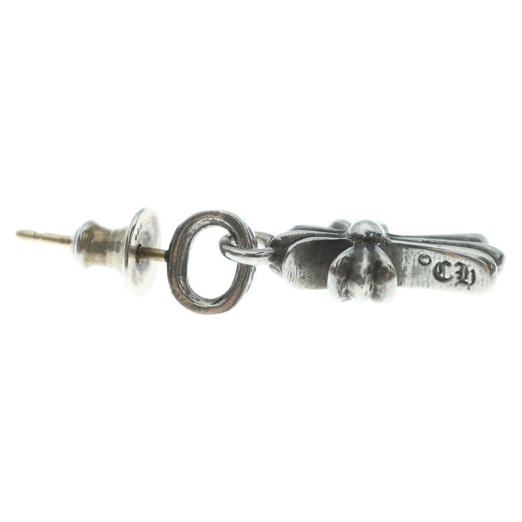 CHROME HEARTS(クロムハーツ) BBY F PPRCHN ベイビーファットクロス ドロップピアス シルバー BCA090