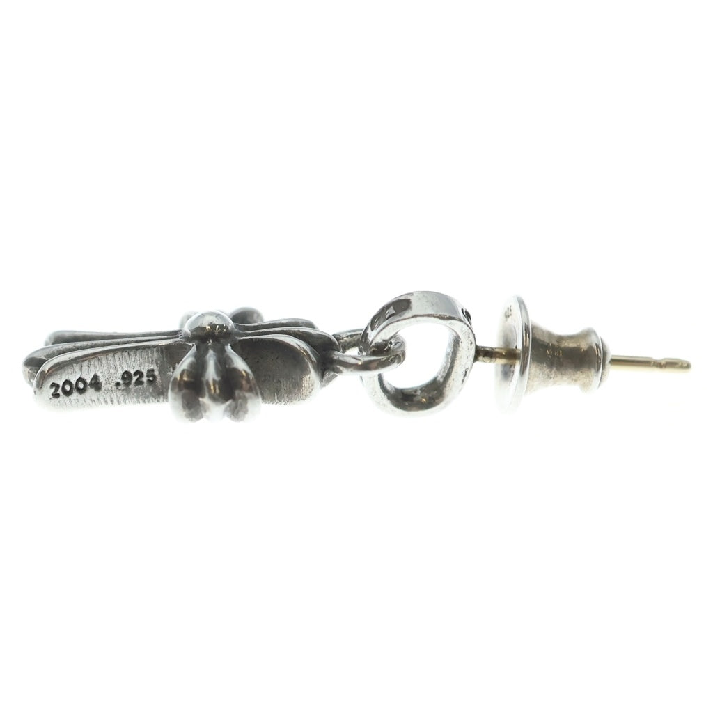 CHROME HEARTS(クロムハーツ) BBY F PPRCHN ベイビーファットクロス ドロップピアス シルバー BCA090