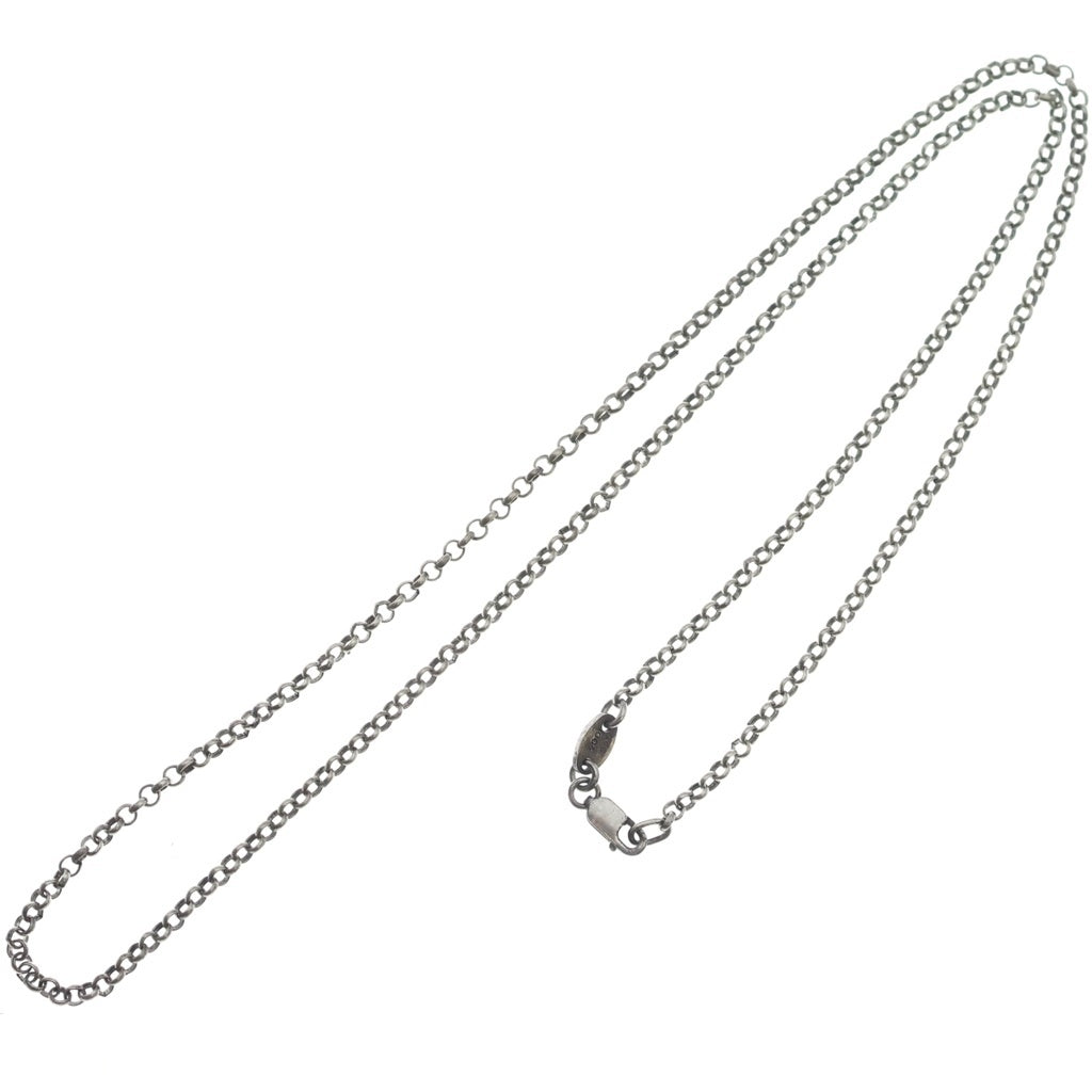 CHROME HEARTS(クロムハーツ) NECKCHAIN R20 ロールチェーンネックレス 20inch シルバー BCA084
