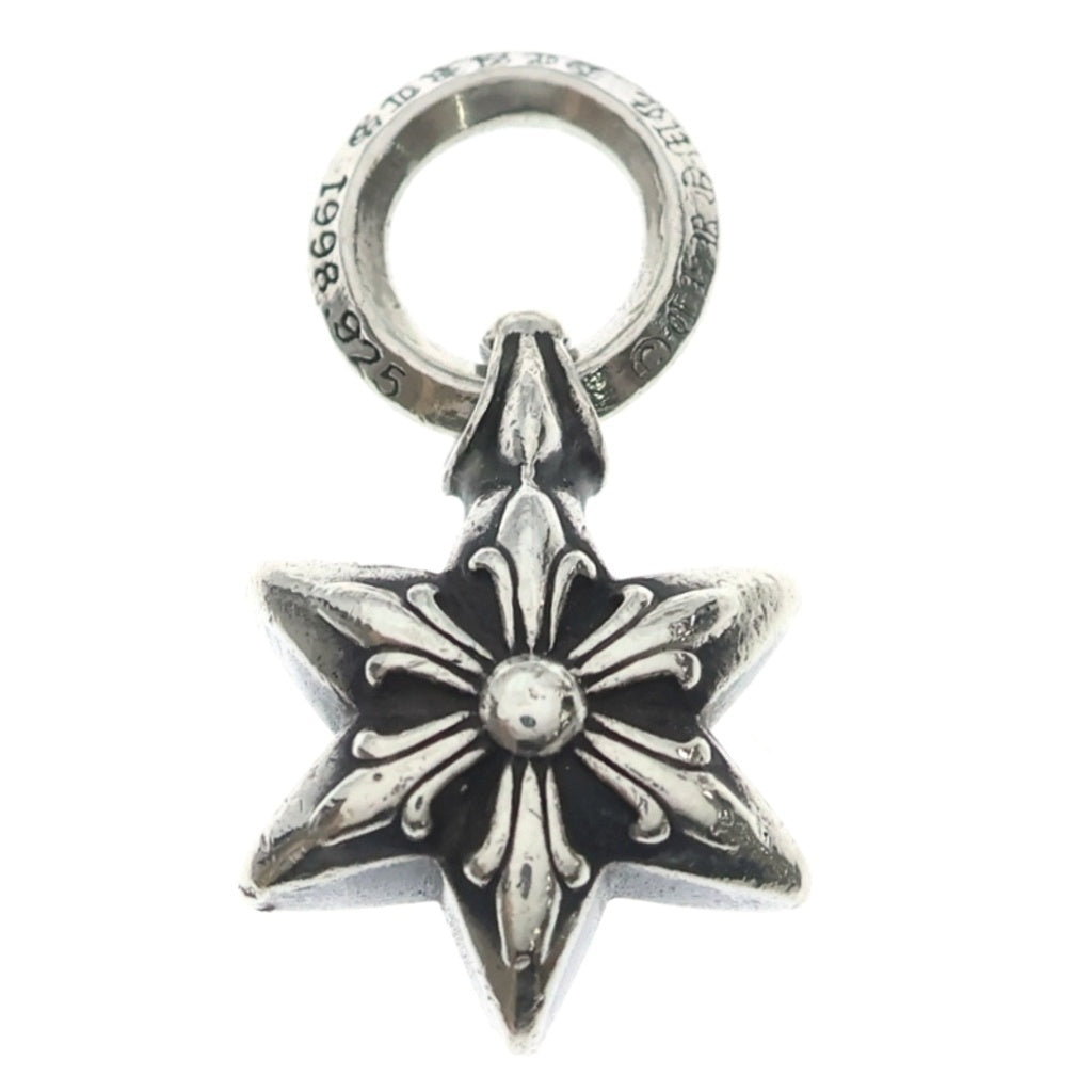 CHROME HEARTS(クロムハーツ) 6POINT STAR CHARM 6ポイントスターチャーム ペンダントトップ シルバー BCA204
