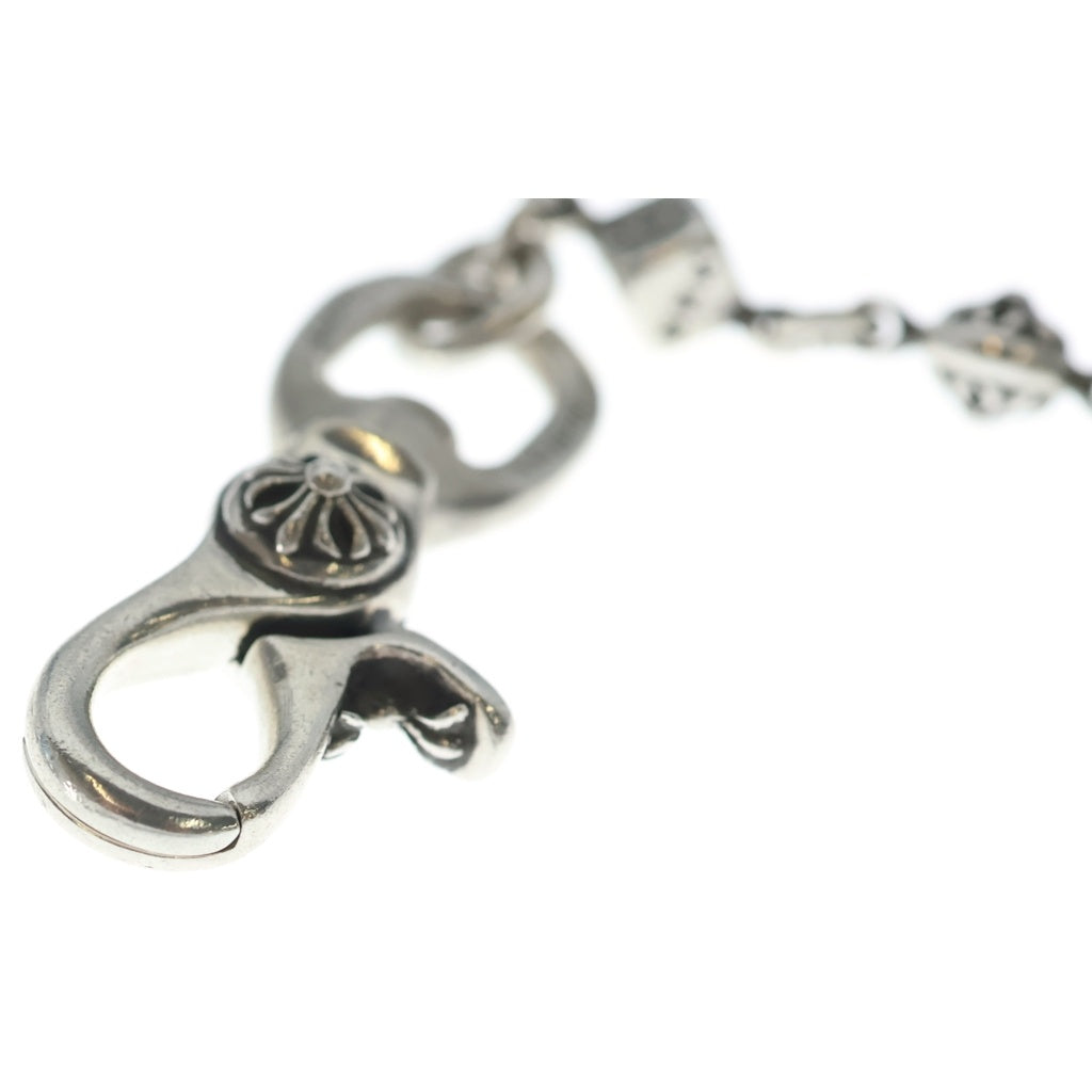 CHROME HEARTS(クロムハーツ) DICE 1CRS BALL-1/1クリップダイスクロスボール シルバーウォレットチェーン