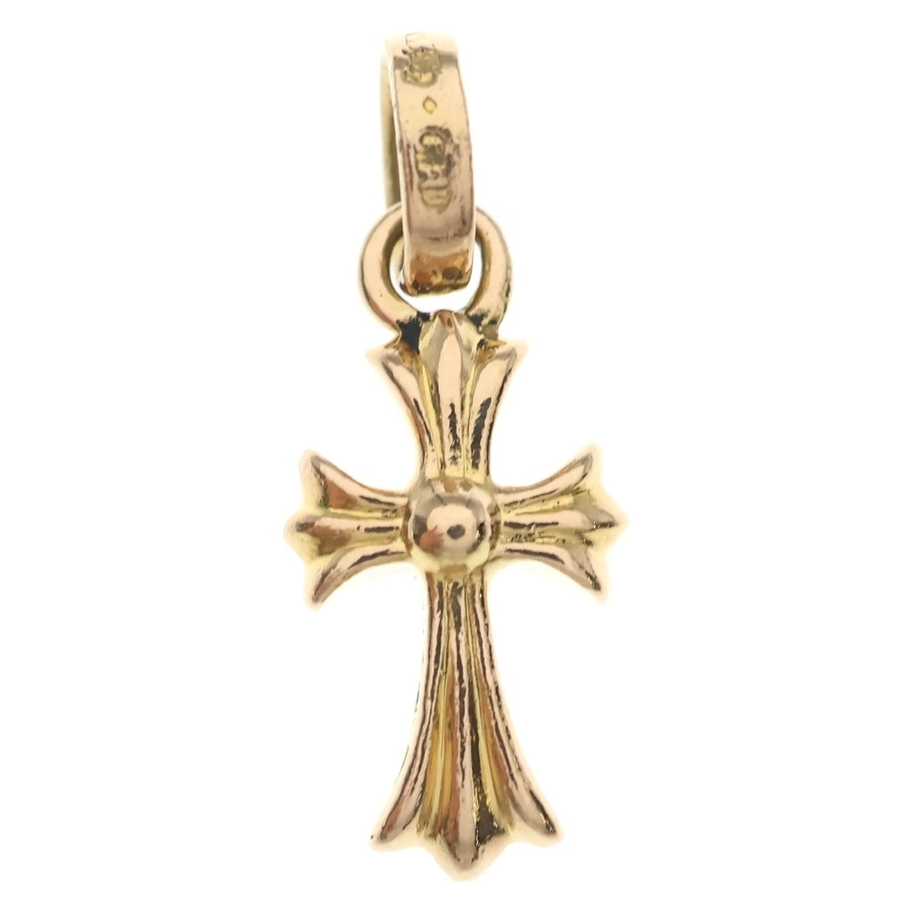 CHROME HEARTS(クロムハーツ) 22K CRS BBYFAT P/DIA ベイビーファットクロス PAVEダイヤ ペンダントトップ ゴールド