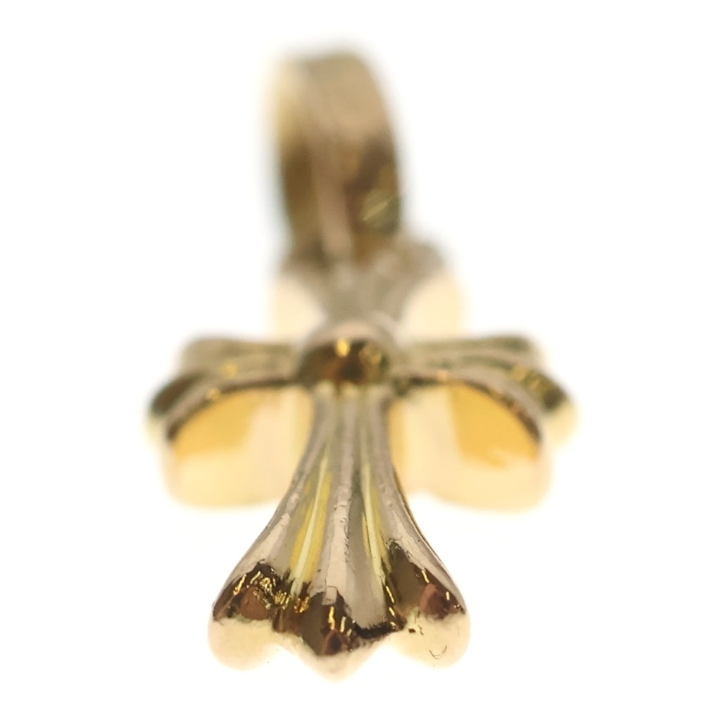 CHROME HEARTS(クロムハーツ) 22K CRS BBYFAT P/DIA ベイビーファットクロス PAVEダイヤ ペンダントトップ ゴールド
