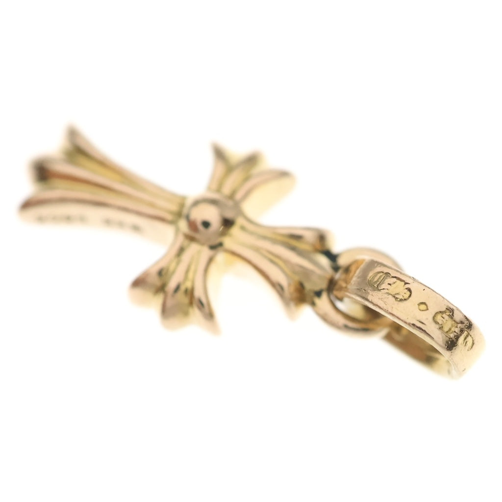 CHROME HEARTS(クロムハーツ) 22K CRS BBYFAT P/DIA ベイビーファットクロス PAVEダイヤ ペンダントトップ ゴールド