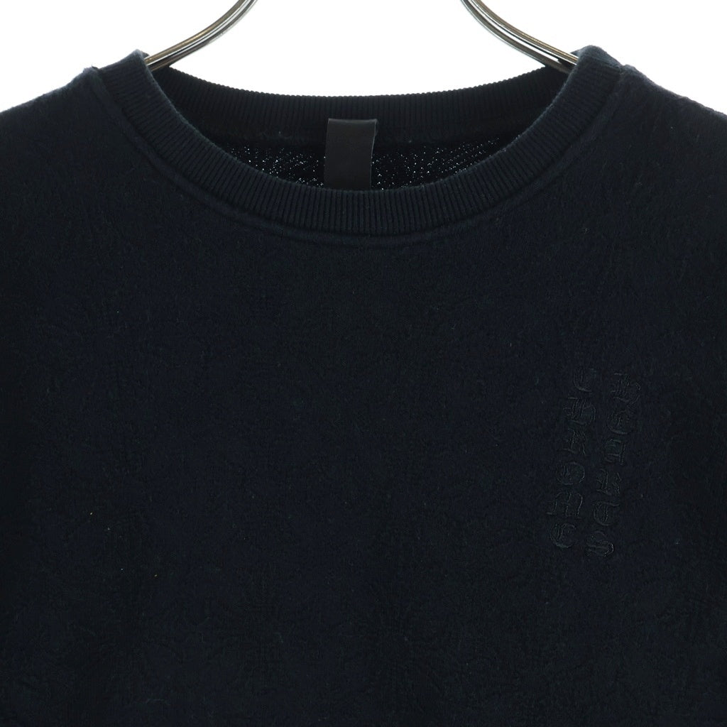 CHROME HEARTS(クロムハーツ) Y NOT CHプラス総柄 長袖スウェットシャツ レディース