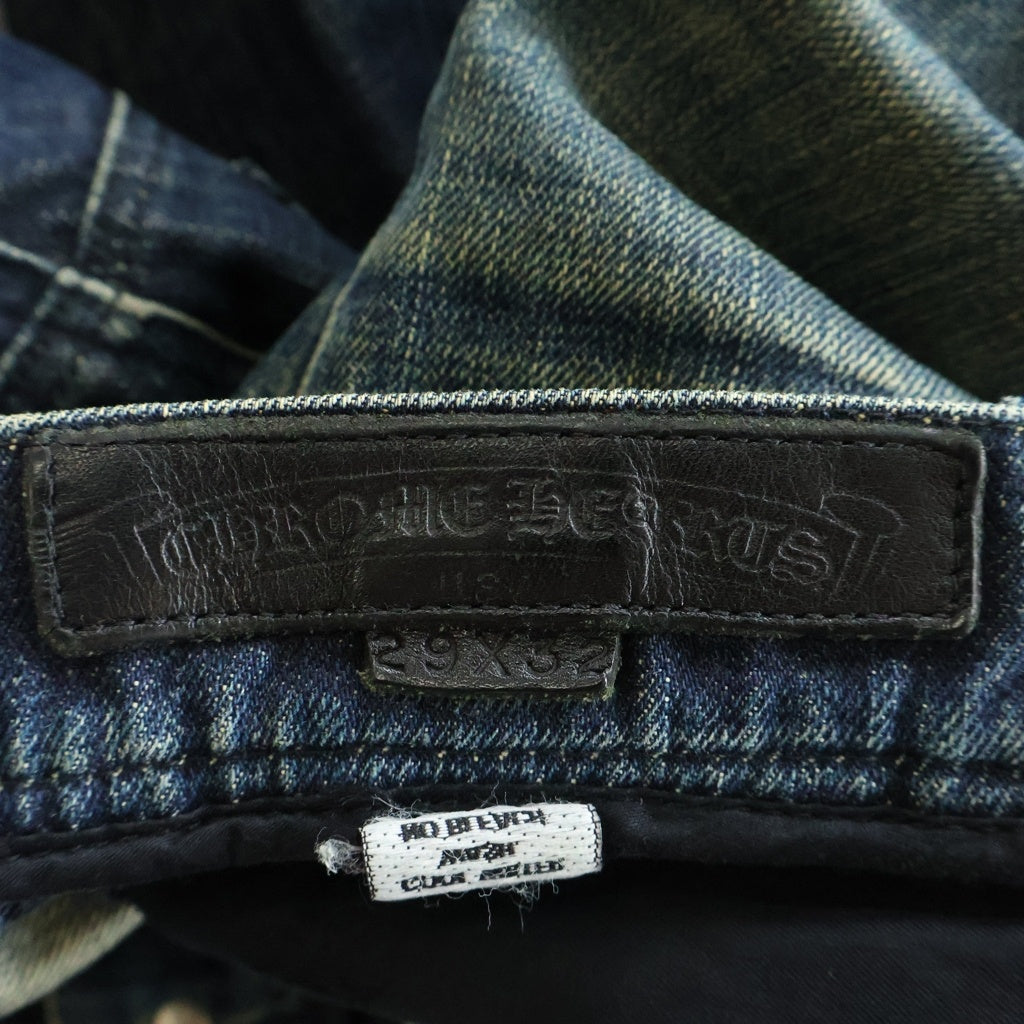 CHROME HEARTS(クロムハーツ) OLD FLEURKNEE DNM PANTS オールド フレアニー デニムパンツ