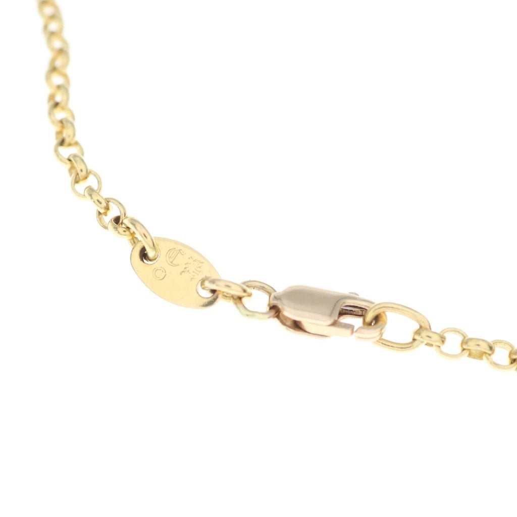 CHROME HEARTS(クロムハーツ) 22K NECKCHAIN R18 ロールチェーンネックレス 18inch ゴールド BCA010