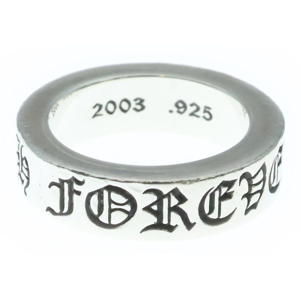 CHROME HEARTS(クロムハーツ) 6mm SPACER FOREVER 6mmスペーサーリング フォーエバーシルバーBCA337 レディース