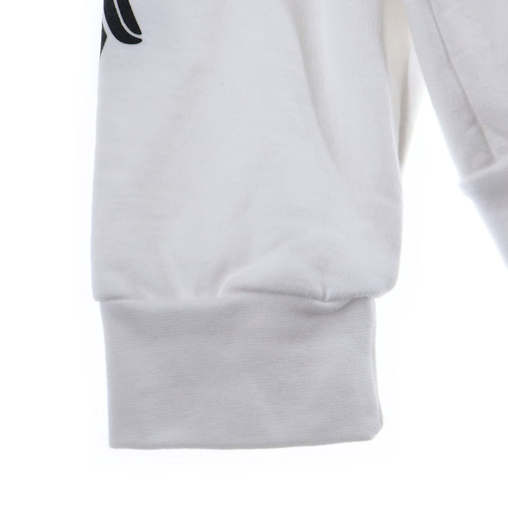 CHROME HEARTS(クロムハーツ) SWTSHRT PLVR バックホースシュー袖フローラルプリントスウェット