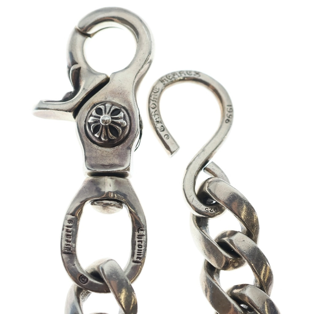 CHROME HEARTS(クロムハーツ) CLASSIC SHORT-S/ 1クリップショートクラシック ウォレットチェーン シルバー BCA067