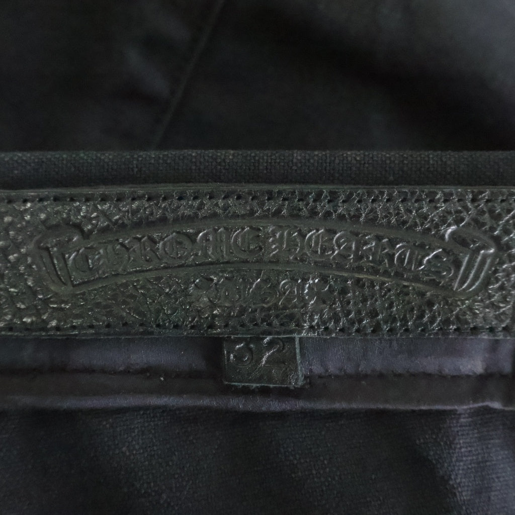 CHROME HEARTS(クロムハーツ) CARPENTER カーペンター バックポケットセメタリーパッチロングパンツ ブラック