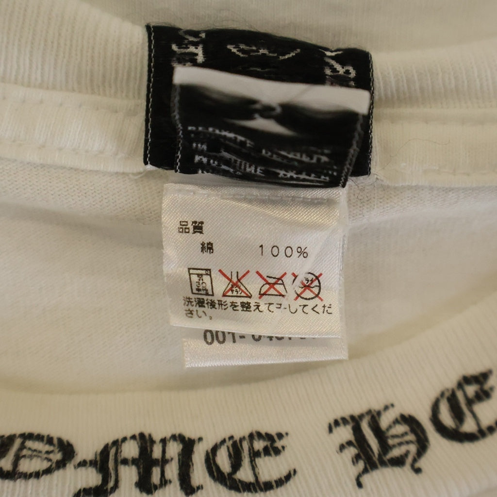 CHROME HEARTS(クロムハーツ) OLD S/S オールド ネックロゴ バックCHクロスプリント 半袖Tシャツカットソー