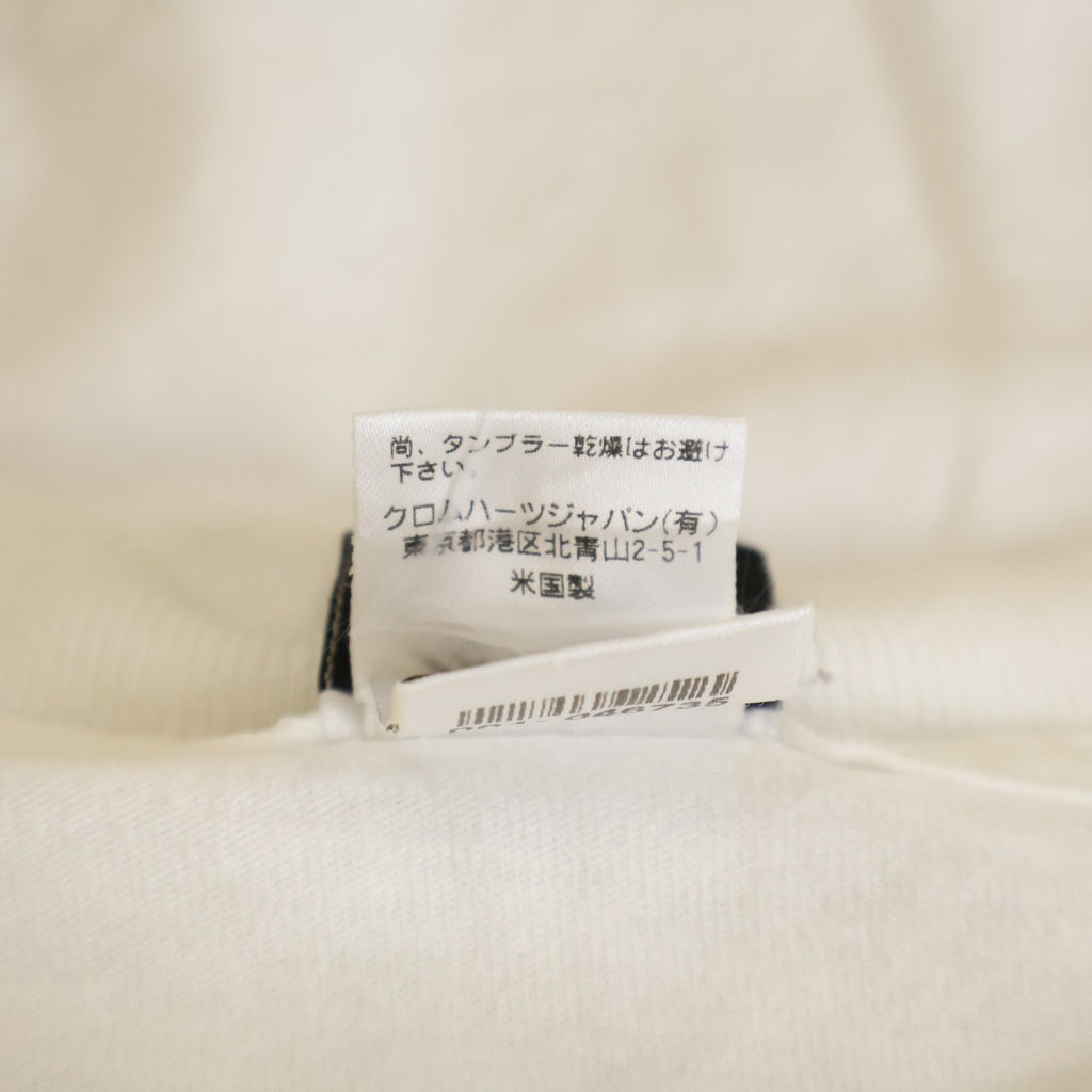 CHROME HEARTS(クロムハーツ) OLD S/S オールド ネックロゴ バックCHクロスプリント 半袖Tシャツカットソー