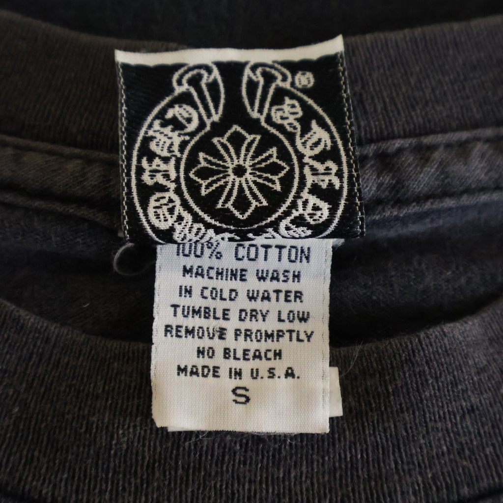 CHROME HEARTS(クロムハーツ) OLD S/S オールド ナイロン胸ポケット バックCHクロス刺繍 大阪限定半袖Tシャツカットソー