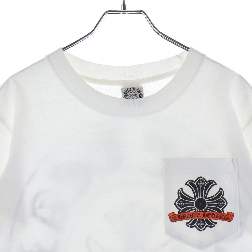 CHROME HEARTS(クロムハーツ) OLD S/S オールド CHプラス バックホースシュープリント 半袖Tシャツカットソー