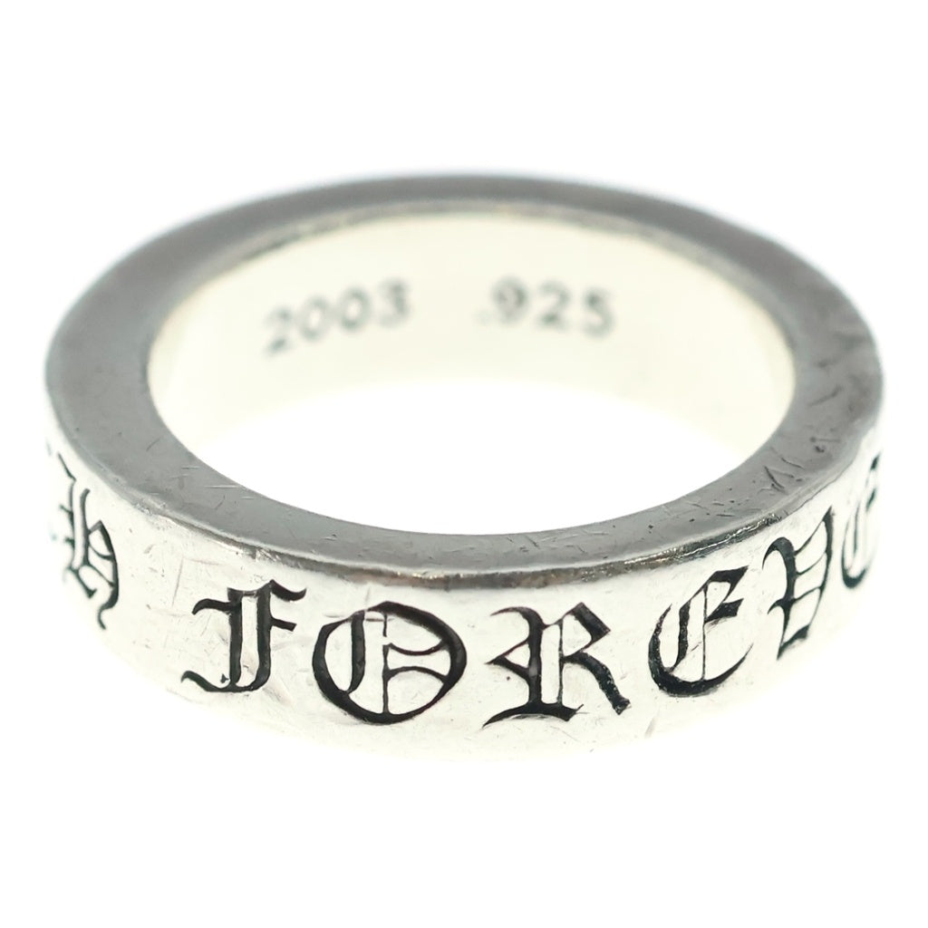 CHROME HEARTS(クロムハーツ) 6mm SPACER FOREVER 6mmスペーサーリング フォーエバーシルバーBCA337