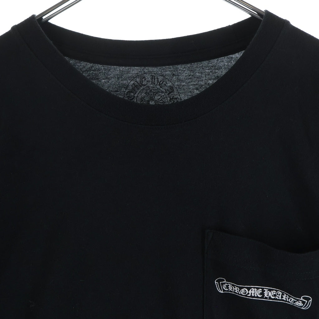 CHROME HEARTS(クロムハーツ) CH L/S バック フローラルクロスプリント 長袖Tシャツカットソー