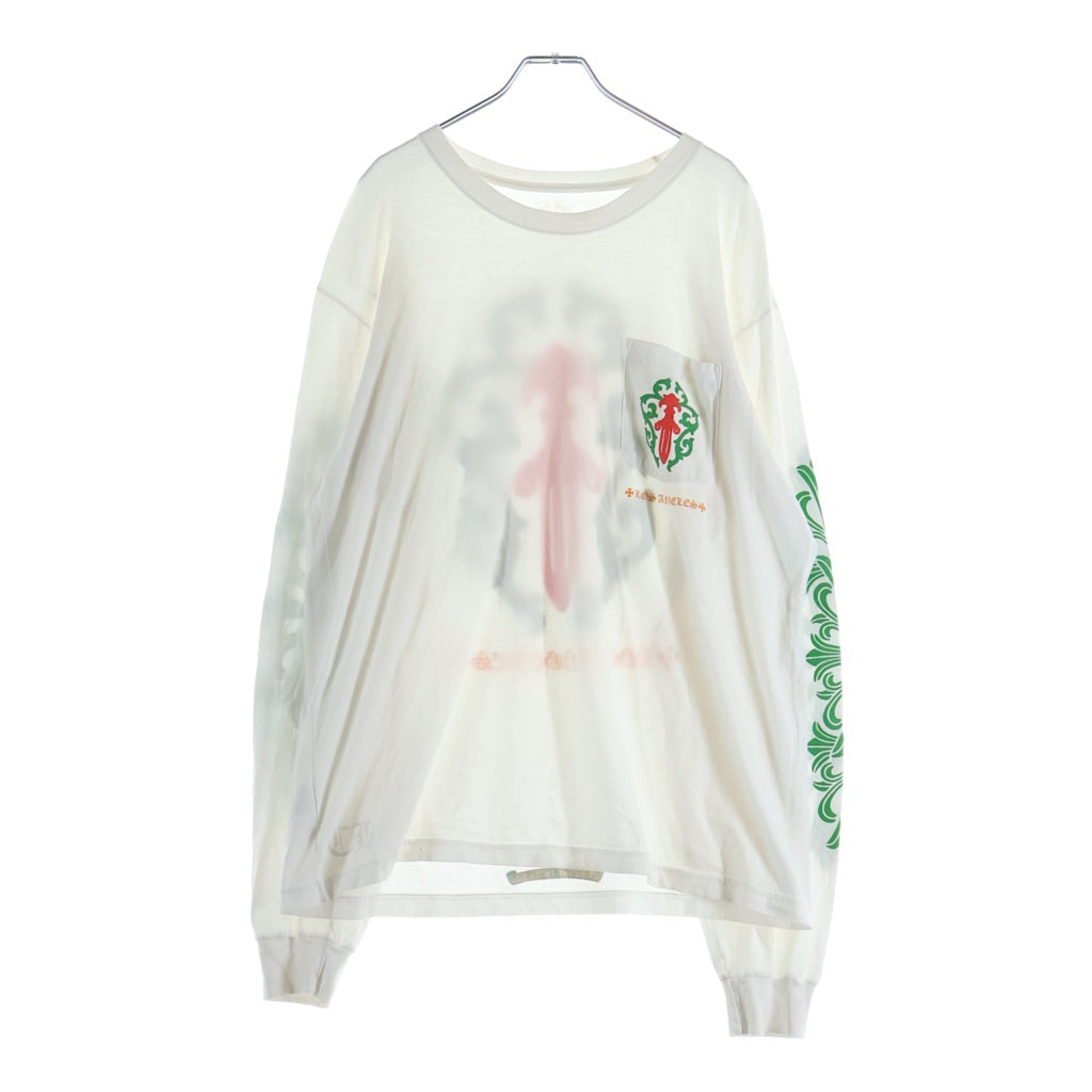 CHROME HEARTS(クロムハーツ) CH L/S Los Angeles Limited Vine Dagger Print 長袖Tシャツカットソー