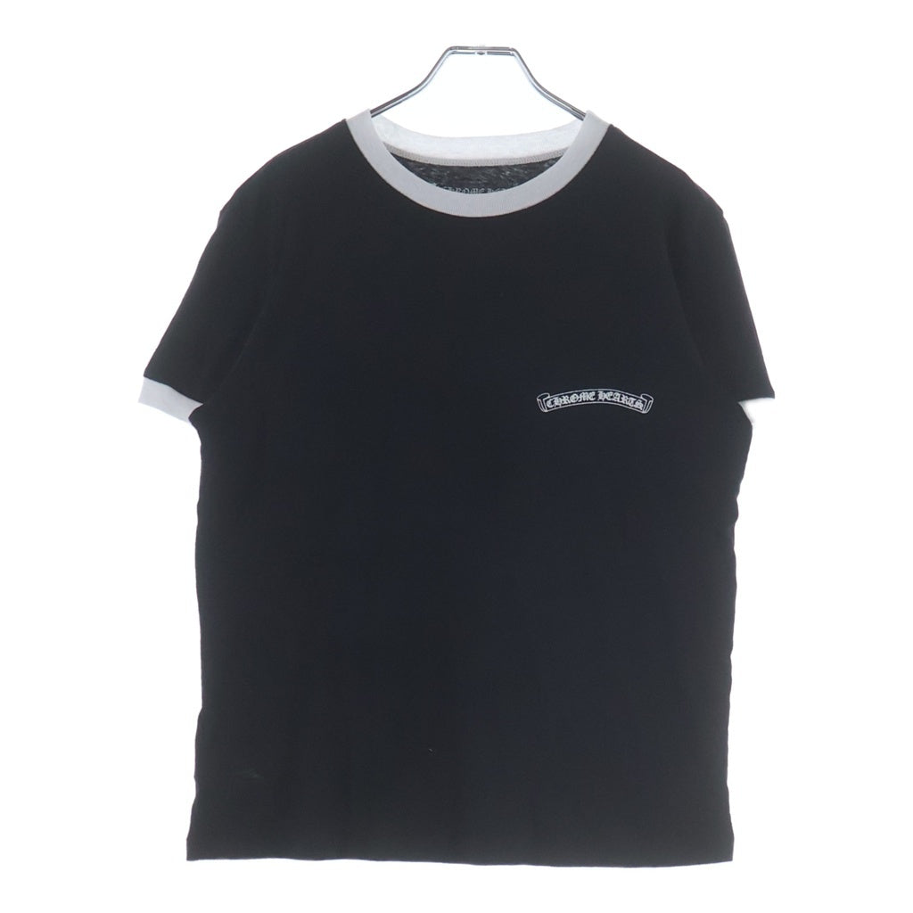CHROME HEARTS(クロムハーツ) Back Horseshoe Print Ringer Tee バックホースシュープリント リンガーTシャツ 半袖カットソー レディース