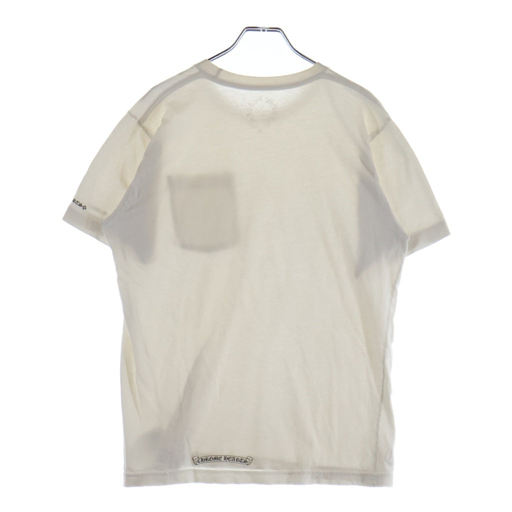 CHROME HEARTS(クロムハーツ) CH S/S ネックロゴプリント 半袖Tシャツカットソー