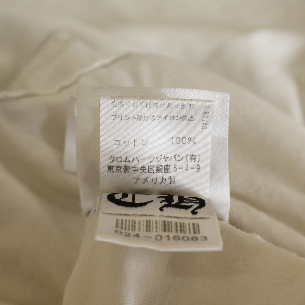 CHROME HEARTS(クロムハーツ) CH S/S ネックロゴプリント 半袖Tシャツカットソー