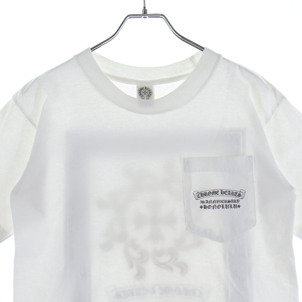CHROME HEARTS(クロムハーツ) OLD S/S LTD ホノルル限定バックフレームドCHプラス 半袖Tシャツカットソー