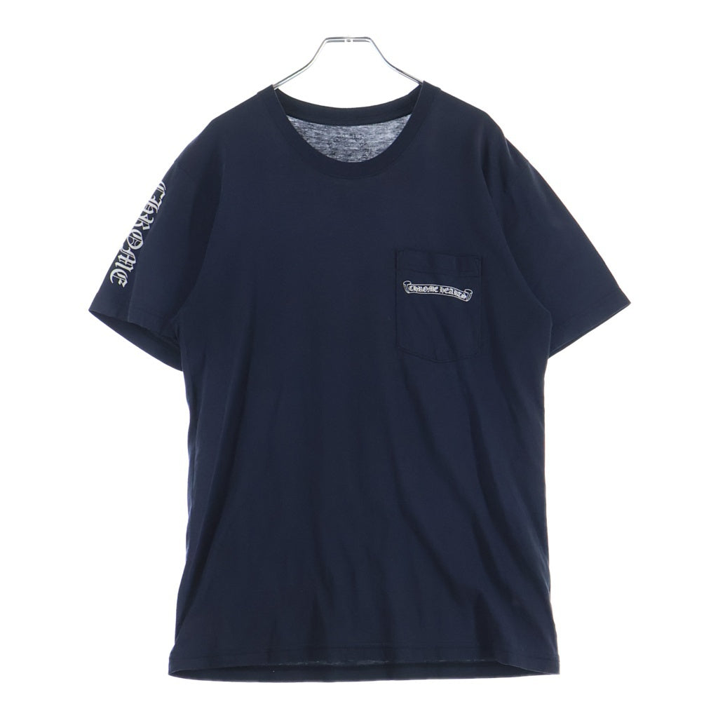 CHROME HEARTS(クロムハーツ) Ch S/S バックセメタリークロスプリント 半袖Tシャツカットソー