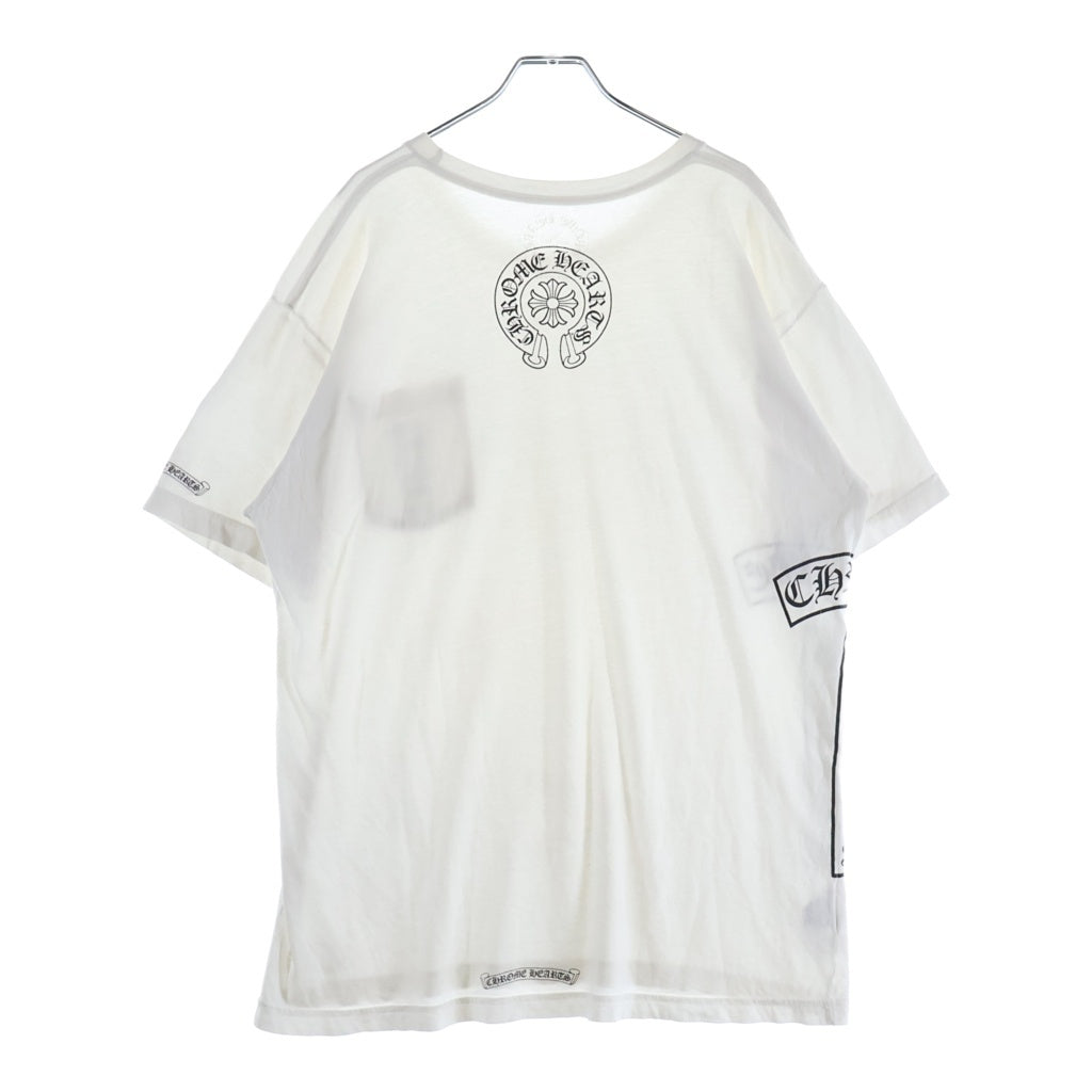 CHROME HEARTS(クロムハーツ) CH S/S T BAR Tバープリント バックホースシュープリント 半袖Tシャツ