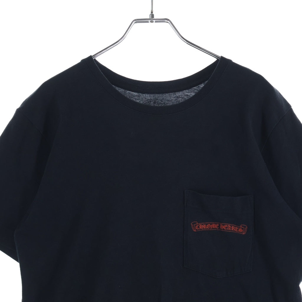 CHROME HEARTS(クロムハーツ) CH S/S バックホースシュープリント 半袖Tシャツカットソー
