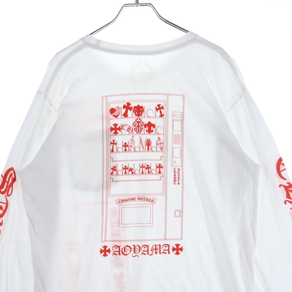 CHROME HEARTS(クロムハーツ) CH L/S 青山限定 袖英字 バックマルチプリント 長袖Tシャツカットソー