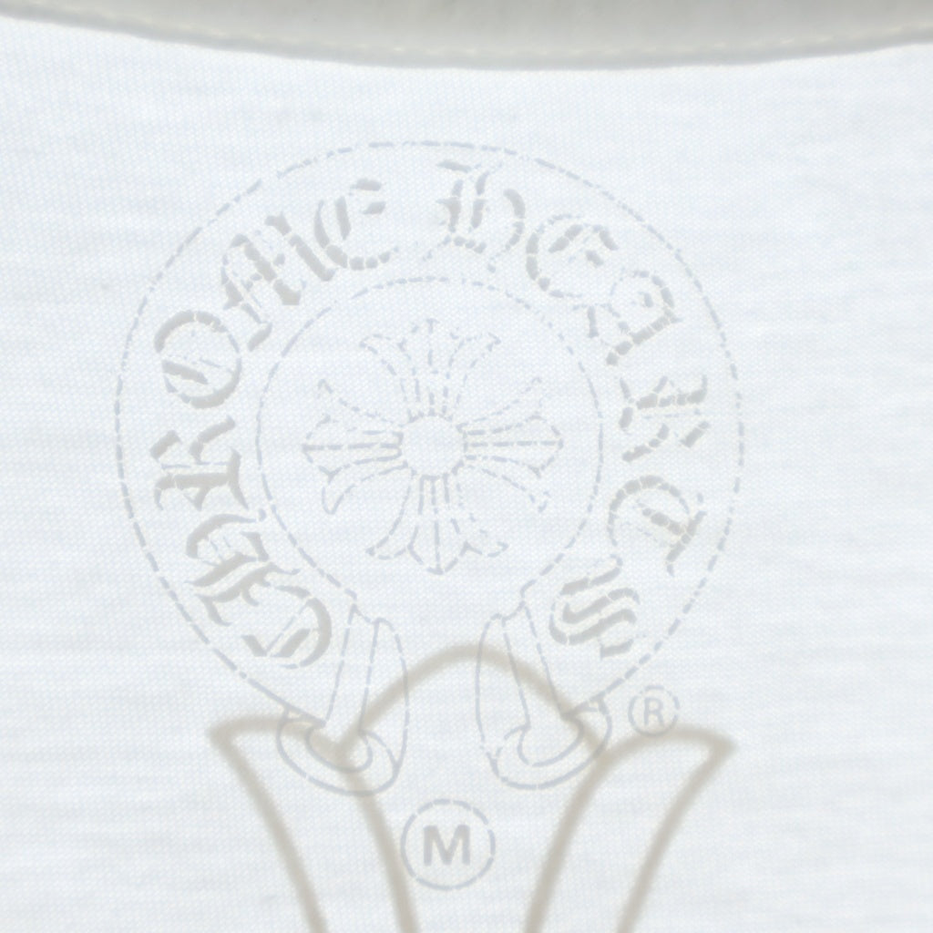 CHROME HEARTS(クロムハーツ) CH S/S バックCHクロス ホースシュープリント 半袖Tシャツカットソー
