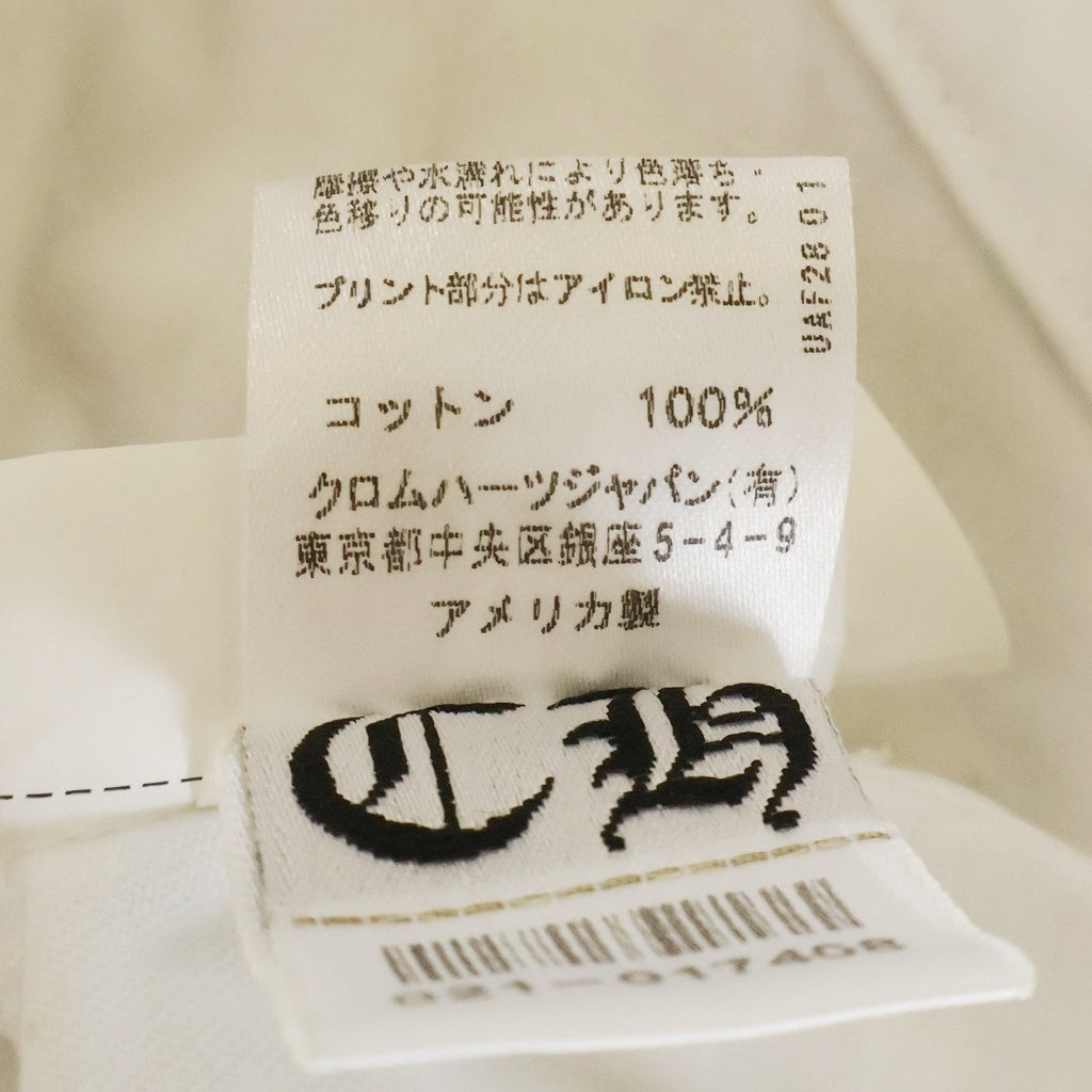 CHROME HEARTS(クロムハーツ) CH S/S バックCHクロス ホースシュープリント 半袖Tシャツカットソー