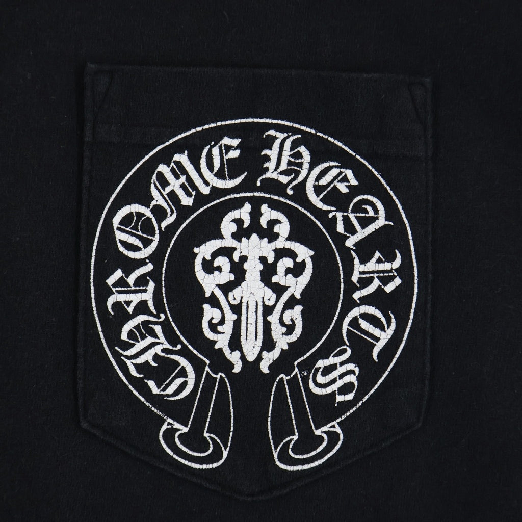 CHROME HEARTS(クロムハーツ) OLD S/S オールド アメリカンフラグプリント 半袖Tシャツカットソー