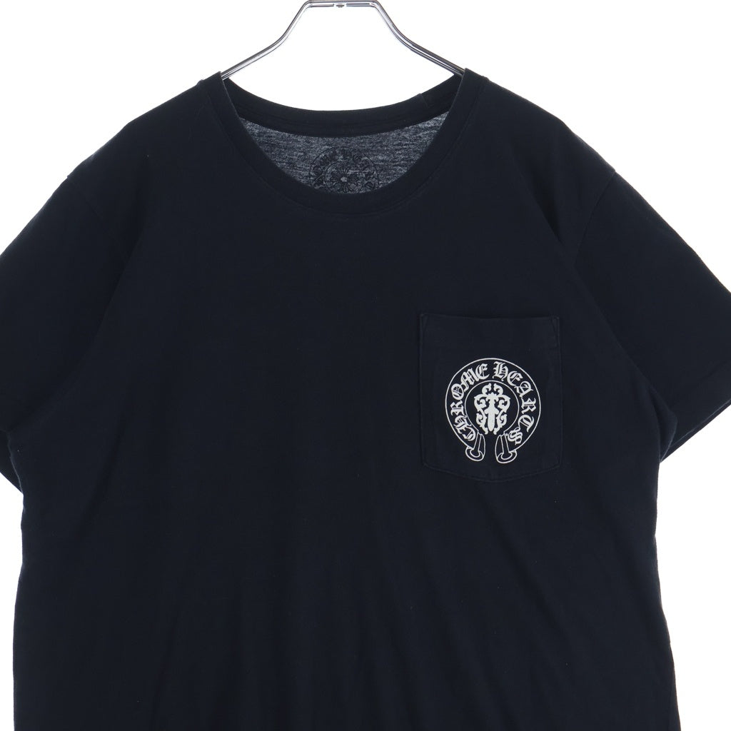 CHROME HEARTS(クロムハーツ) CH S/S アメリカンフラグプリント 半袖Tシャツカットソー
