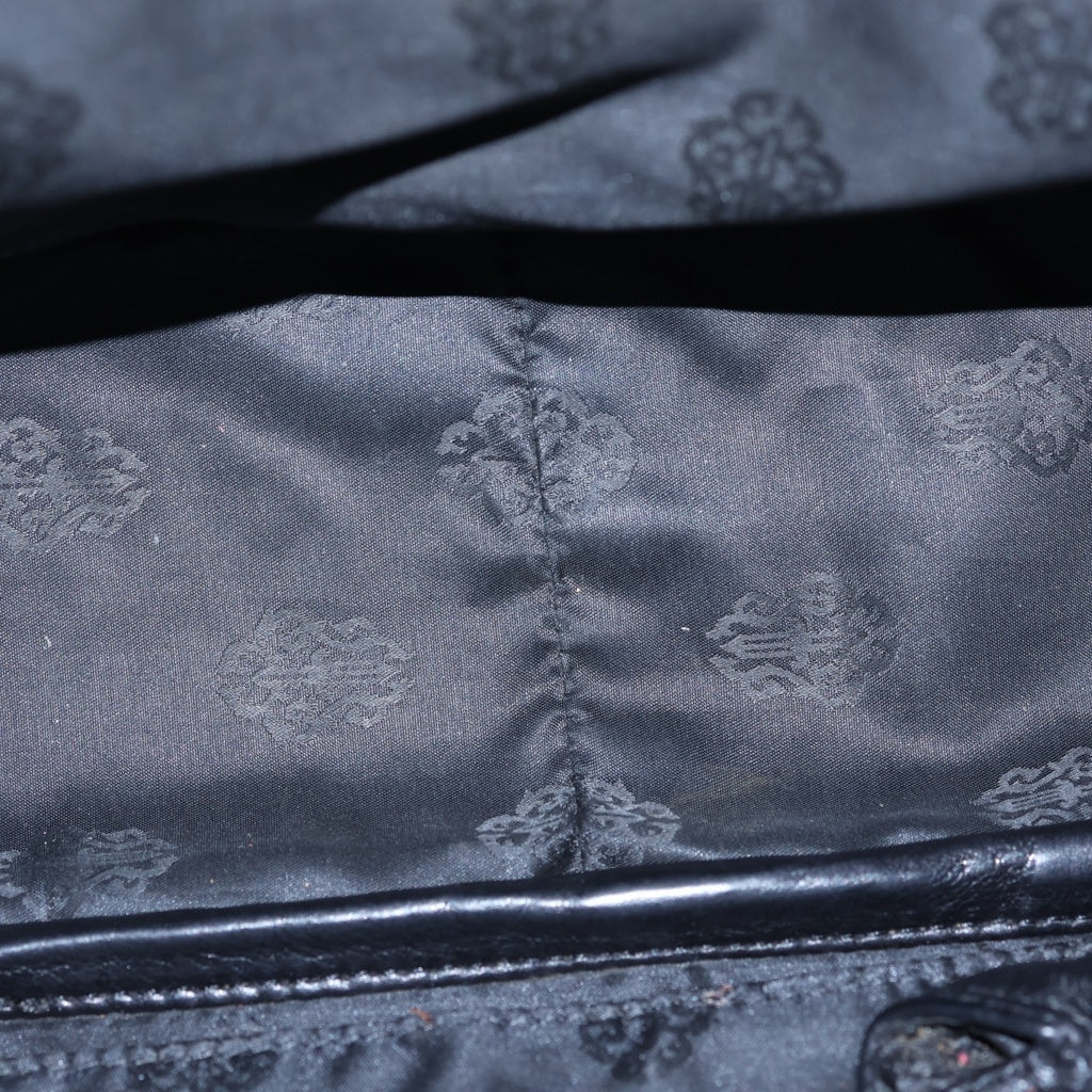 CHROME HEARTS(クロムハーツ) GYM MD SMALL ジムバッグ レザークロスパッチオールドレザーハンドバッグ レディース