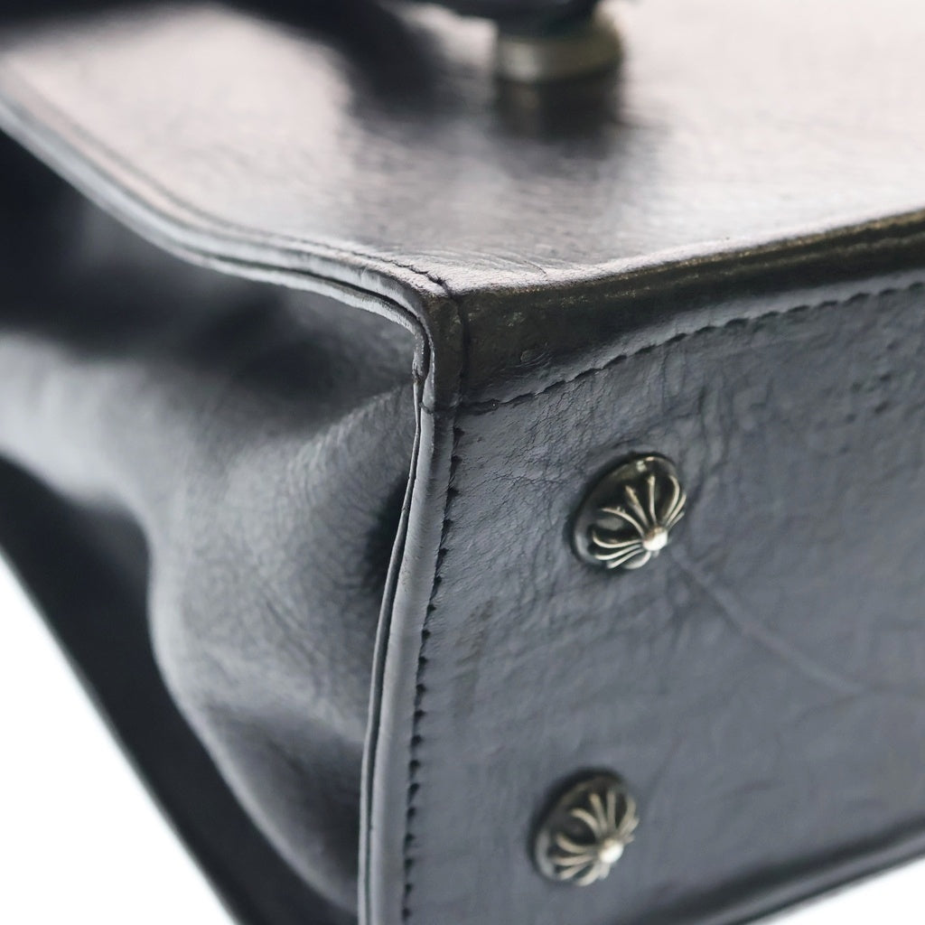 CHROME HEARTS(クロムハーツ) ガンスリンガーストラップ レザーブリーフトートバッグ レディース