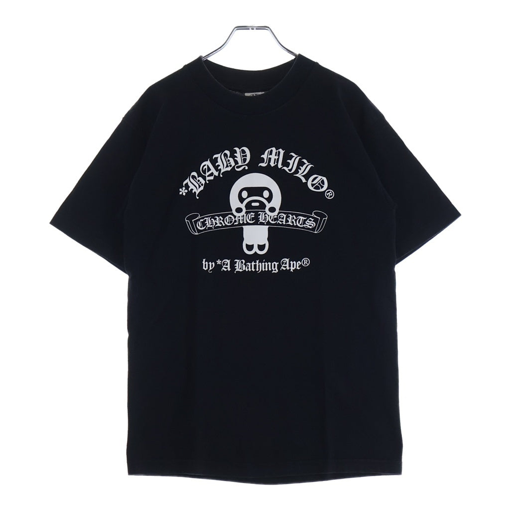 CHROME HEARTS(クロムハーツ) × A BATHING APE Baby Milo Horseshoe Tee アベイシングエイプ ベイビーマイロ ホースシュー 半袖Tシャツ