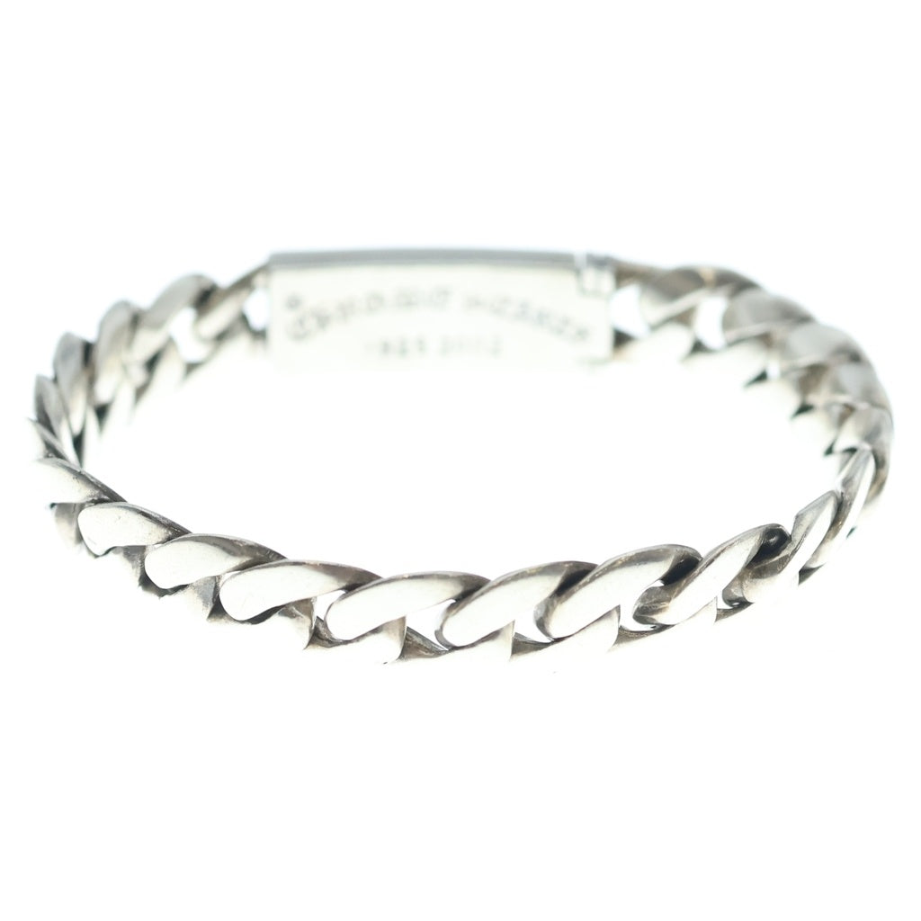 CHROME HEARTS(クロムハーツ) ID BBY FLRL CRS ベイビーIDフローラルクロス ブレスレット シルバー 20LINK BCA154