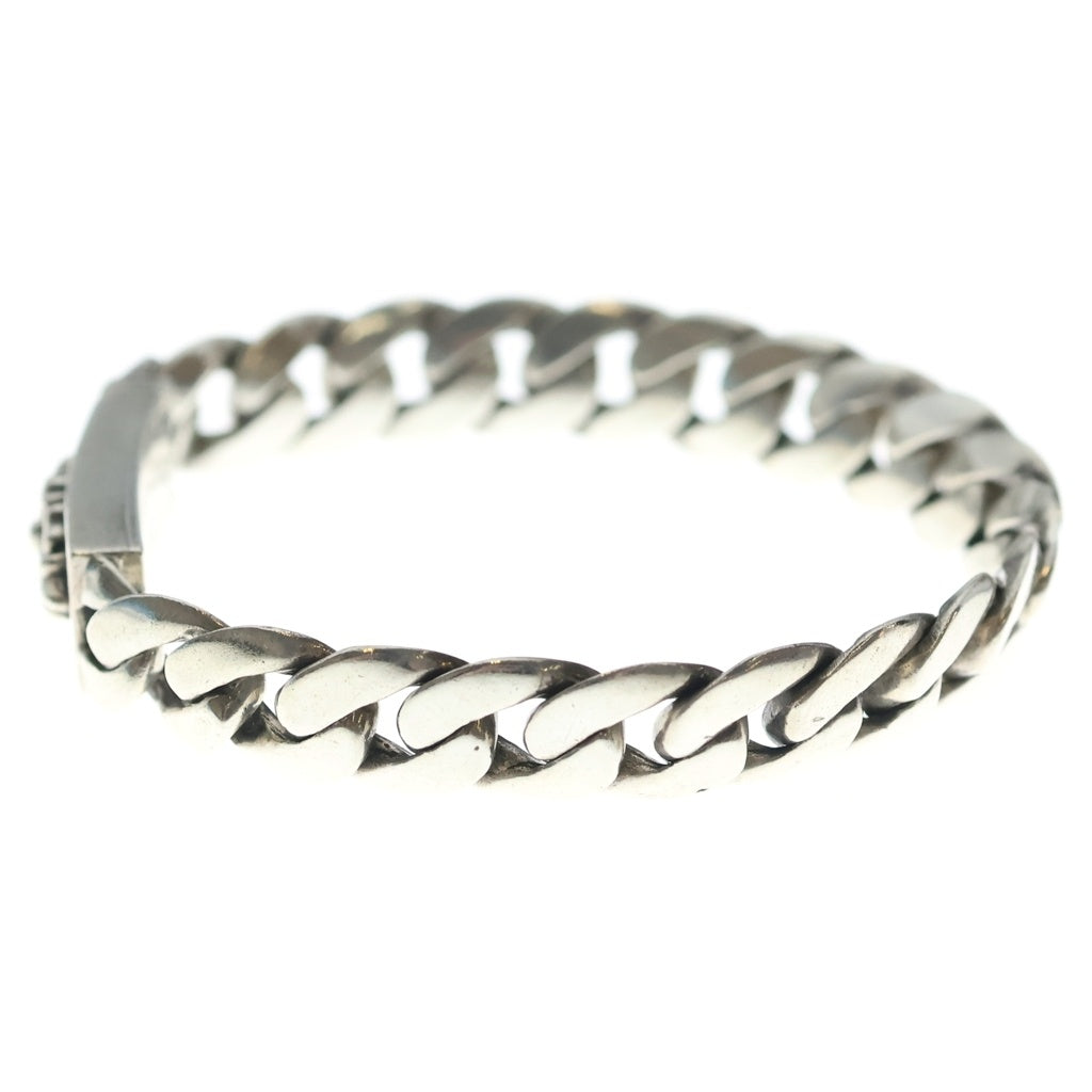 CHROME HEARTS(クロムハーツ) ID BBY FLRL CRS ベイビーIDフローラルクロス ブレスレット シルバー 20LINK BCA154