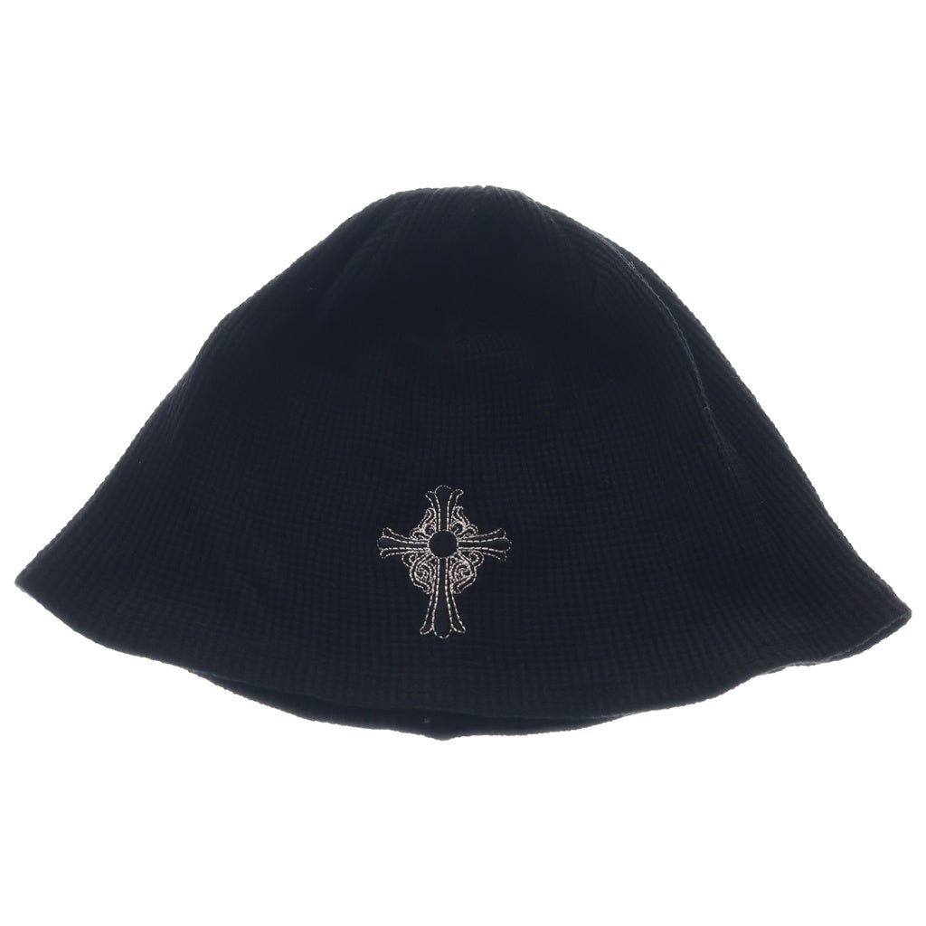 CHROME HEARTS(クロムハーツ) THERMAL BEANIE CHクロス刺繍 サーマルビーニー キャップ ブラック