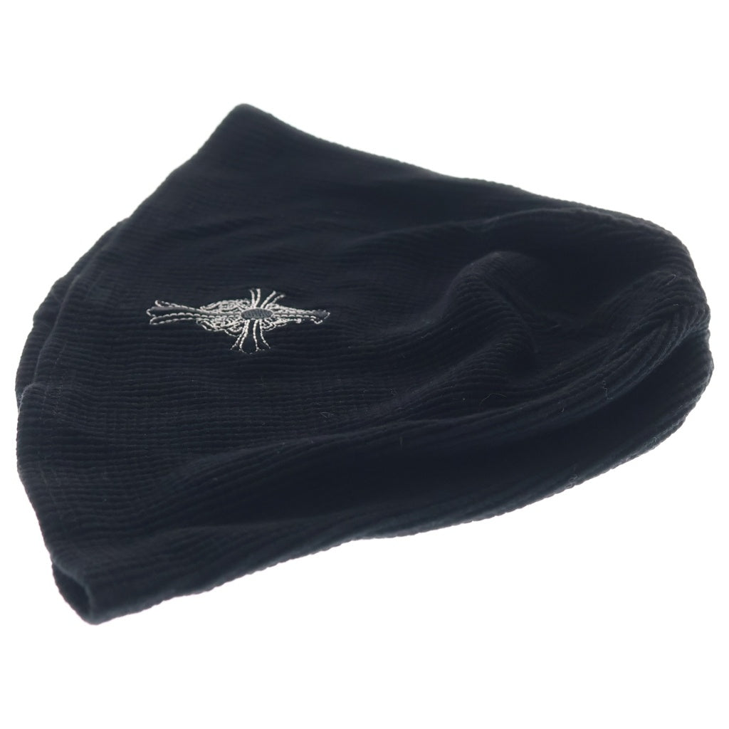 CHROME HEARTS(クロムハーツ) THERMAL BEANIE CHクロス刺繍 サーマルビーニー キャップ ブラック