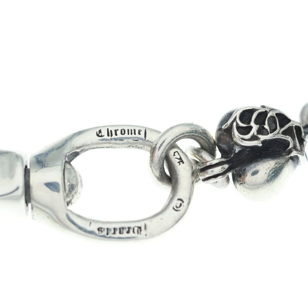 CHROME HEARTS(クロムハーツ) HRT SHORT-S 1クリップショートハートリンクウォレットチェーン シルバー