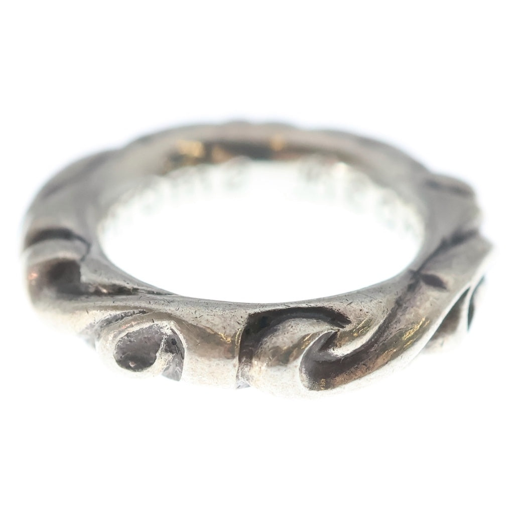 CHROME HEARTS(クロムハーツ) SCRL BAND スクロールバンド リング シルバー BCA351