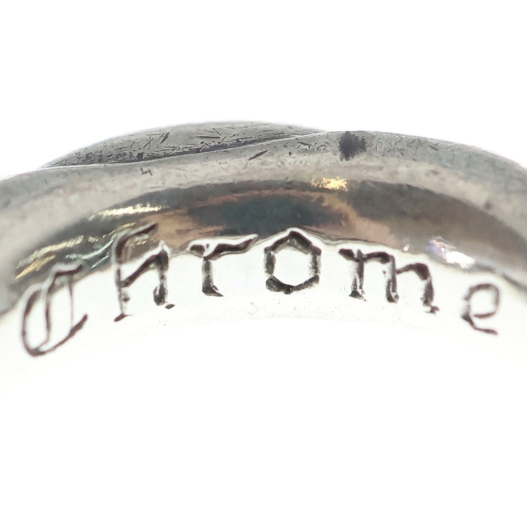 CHROME HEARTS(クロムハーツ) SCRL BAND スクロールバンド リング シルバー BCA351