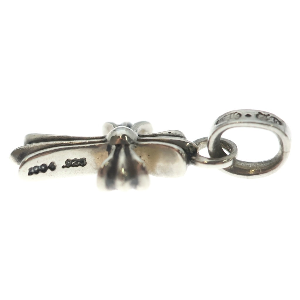 CHROME HEARTS(クロムハーツ) CRS BBYFAT P SAP ベイビーファットクロス PAVE ピンクサファイア ペンダントトップ シルバー BCA236