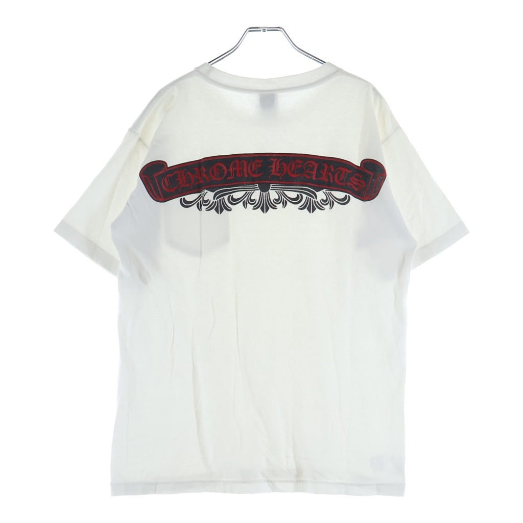 CHROME HEARTS(クロムハーツ) OLD オールド バックフローラルクロスプリント 半袖Tシャツカットソー