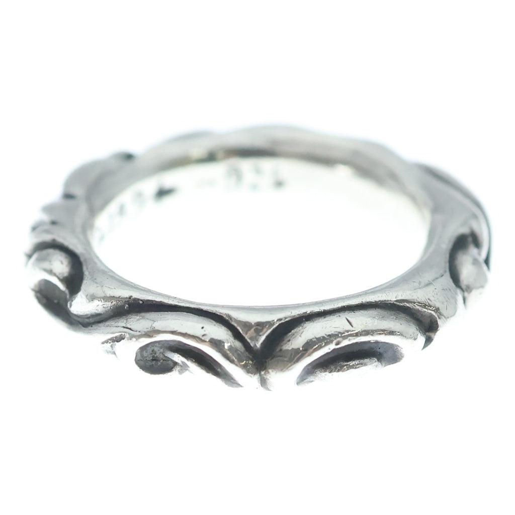 CHROME HEARTS(クロムハーツ) SCRL BAND スクロールバンド リング シルバー BCA351
