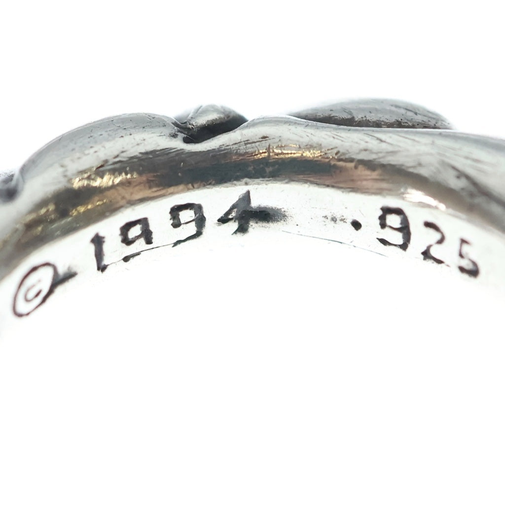 CHROME HEARTS(クロムハーツ) SCRL BAND スクロールバンド リング シルバー BCA351