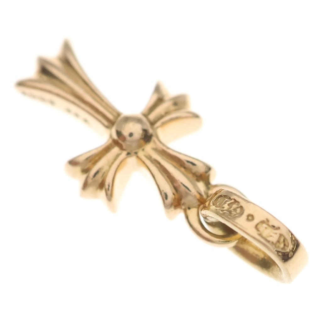CHROME HEARTS(クロムハーツ) 22K CRS BBYFAT P/DIA ベイビーファットクロス PAVEダイヤ ペンダントトップ ゴールド BCA035