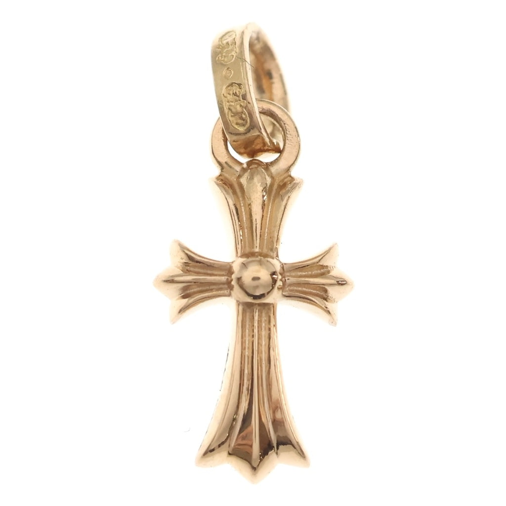 CHROME HEARTS(クロムハーツ) 22K CRS BBYFAT ベイビーファットクロス ペンダントトップ ゴールドBCA037